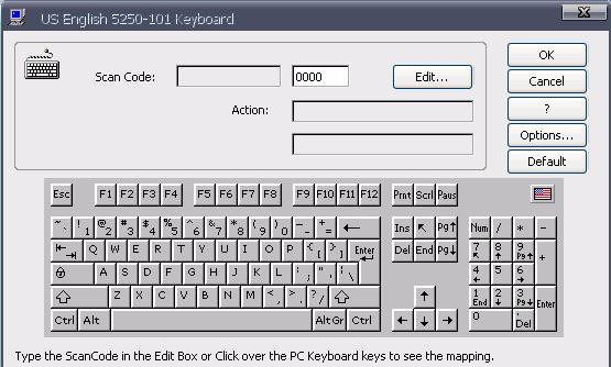 Remapping the Keyboard Select Edit to the right of the keyboard type to edit the keyboard.