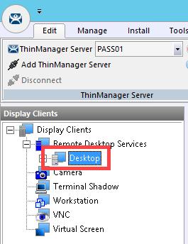 This is the Remote Desktop Server on which this Display Client will run. Click the Finish button. 8.