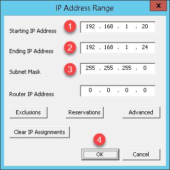 Allowing ThinManager to issue IP addresses to PXE devices provides the added benefit of being able to statically assign the IP address to be delivered in the terminal configuration wizard.
