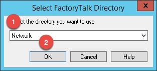 This section will add the ThinManager terminal names to the FactoryTalk Directory as Computer Accounts. 1.