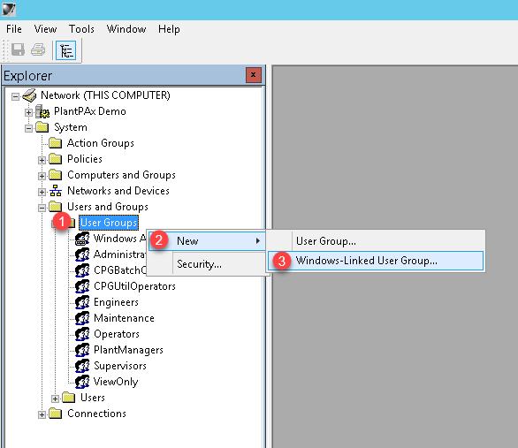 Add Windows Linked User Group to FactoryTalk Directory In addition to adding the terminal name as a Computer Account to the FactoryTalk Directory, you will typically have to add the Windows user