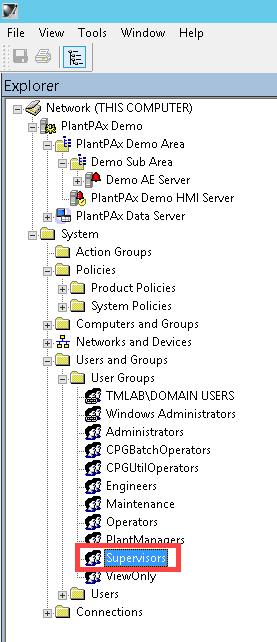 7. While we have linked to the TMLAB\Domain Users group, we have not assigned this group any permissions.