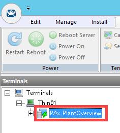 Add Automatic Remote Desktop Server Failover 1. Switch to the PASS01 virtual machine by clicking the PASS01 tab at the top of your screen and return to ThinManager. 2.