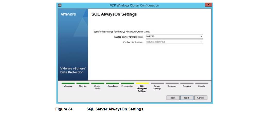 Windows Cluster Configuration can identify the SQL AlwaysOn cluster.
