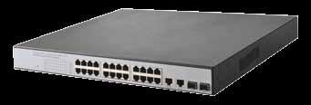 Fast Ethernet Patch-Panel Switches + PoE www.efb-elektronik.