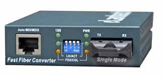 16 converter can be inserted or replaced in running operation (hotswappable) Supports Ethernet, Fast Ethernet, Gigabit,