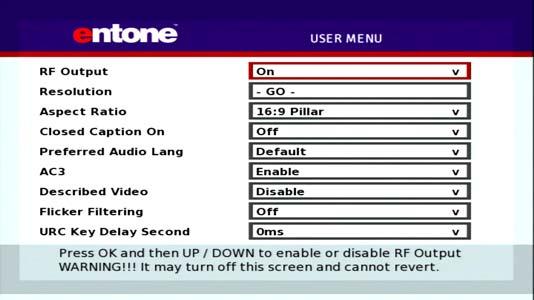 Adjust Closed Captioning, Audio, and Video To adjust closed captioning, audio, and video, do this: 1. Open the Settings application. 2. Select Hardware Settings, then press OK.