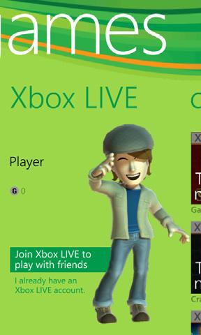 3C. Games Signing Into Xbox LIVE (page 112) Games Hub (page 113) Downloading and Installing Xbox LIVE Extras (page 113) Join in and play Xbox LIVE games right on your device.