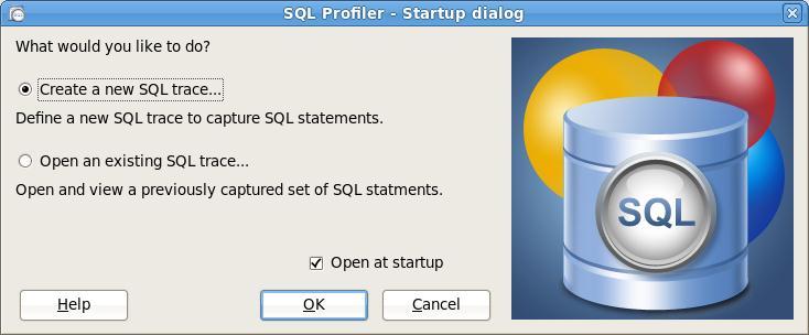 To open SQL Profiler with the PEM client, highlight the name of a server you wish to profile in the tree control, and select SQL Profiler from the Management menu.