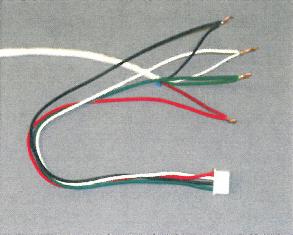 GENERAL WIRING REQUIREMENTS: A wiring harness is provided. Its length is about 35 feet. If you need a longer cable, use a 4 conductor, 20 AWG (minimum) st size wire.