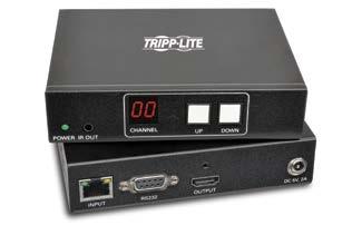 with options for VGA, component video, DVI, HDMI, DisplayPort and USB signals HDBaseT extenders