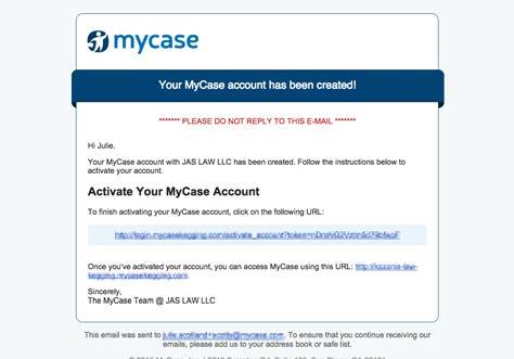 to give access to your contacts you will need to specify a field called MyCase Access.