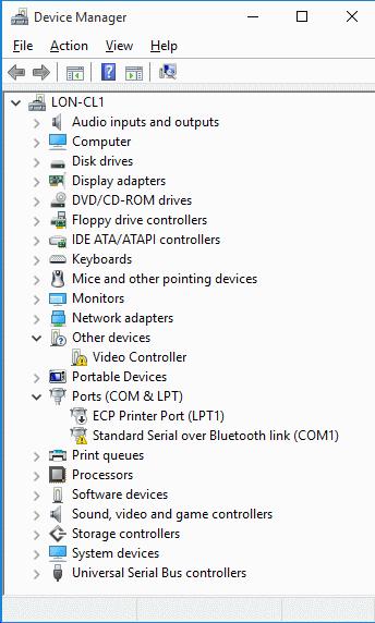 Using Device Manager View connected devices, their details and settings Enable and disable devices Install, update, and uninstall