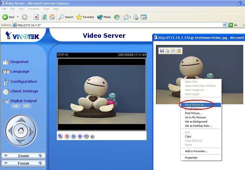 MP4 Recording Click on the red circle button on the plugin to start MP4 recording. You can set the related options in client setting page.
