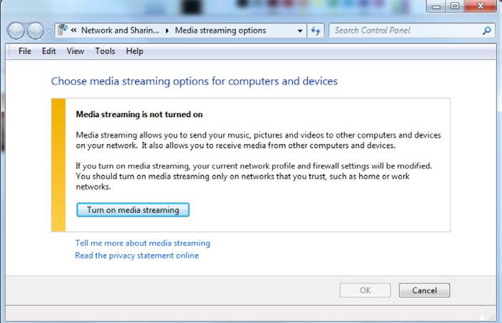4 Set up Windows Media Player Before you start Ensure your computer is on the same network as your Fetch Box, has Windows 7 and Windows Media Player installed, and can connect to the Internet.