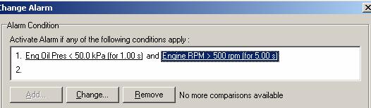 34 Sport Dash Manager Software RPM for 2 seconds.