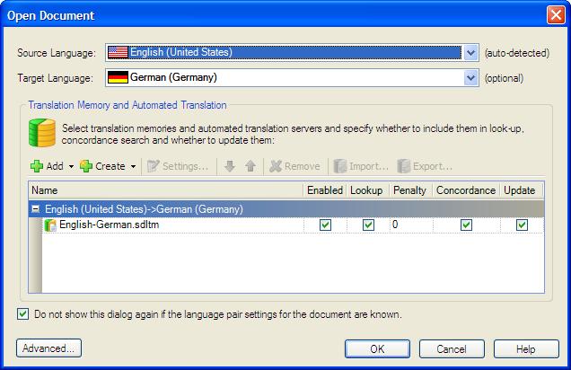 Follow these instructions to open the file and apply the settings you previously defined in the Options dialog box. 1.