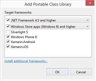 Portable Class Libraries 1 Assembly Multiple