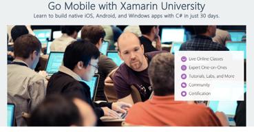 Go Mobile Program Live online training from Xamarin experts Lectures and labs One-on-one with expert Xamarin mobile developers What You ll Learn