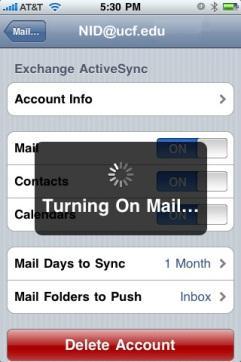 Choose Settings Select Mail, Contacts,