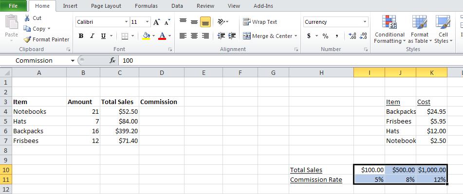 Intro to the HLOOKUP Function The HLOOKUP function searches for a value in the top row of a table array, and then returns a value in the same column from a row you specify in the table array.