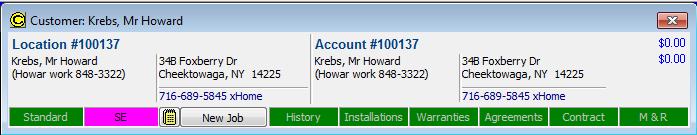 service history to a customer that represents work which happened before the customer was added to SuccessWare. 1.