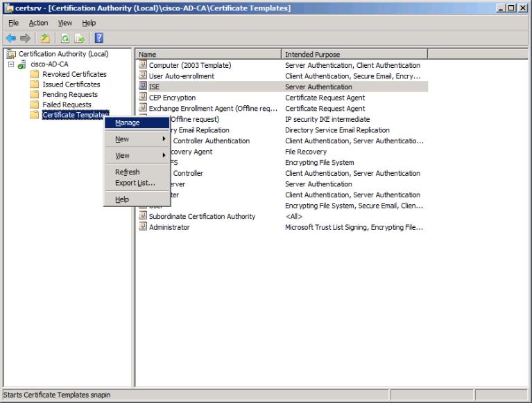 Procedure 2 Create template for user auto-enrollment This deployment uses Group Policy Objects (GPOs) to have domain users auto-enroll to obtain a certificate when they log in to the domain.