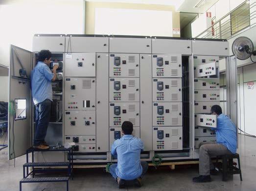 Mounting of Electrical and Automation Panels In almost two
