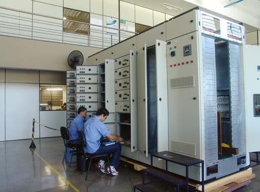 a group of technicians specialized in assembling