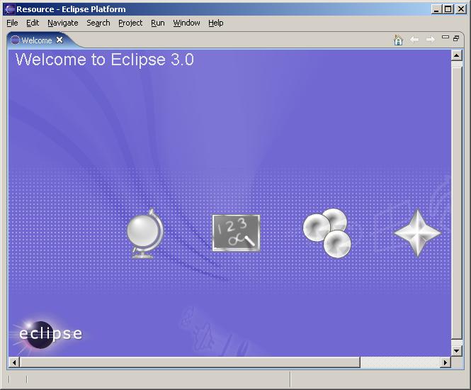 Figure 2 The Workspace Launcher lets you choose a directory to store projects. Figure 3 The Eclipse main window is the command center for the IDE.