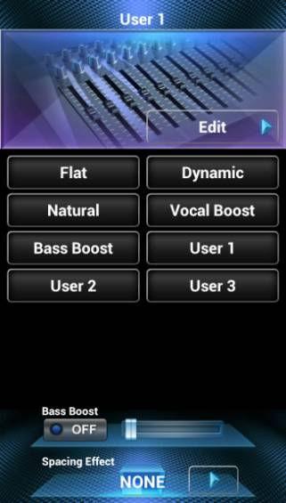 2. Tap and drag the Mood selector circle to your preferred mood in mood matrix area to adjust the current mood.