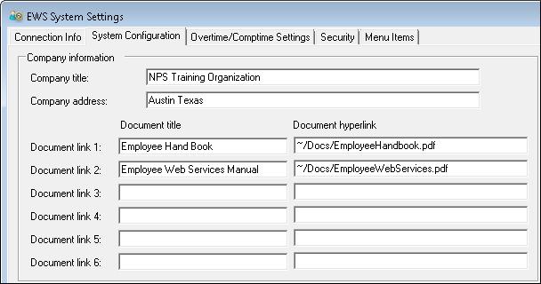 Configure System Settings 2. In the Connection Info Tab, enter the following information: Abila MIP SQL Server: The name of the SQL Server used by Abila MIP.