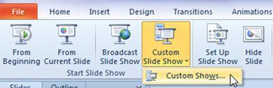 A powerpoint show is a presentation that always opens in Slide Show view rather than in Normal view.