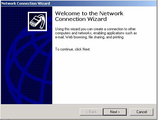 Windows 2000/XP To configure a remote access connection on a PC running Windows 2000/XP, click Start,