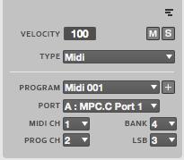 Click the Program drop-down menu to select a Program of the Type you selected above. Click the + button to add a new Program of that Type to the Project.