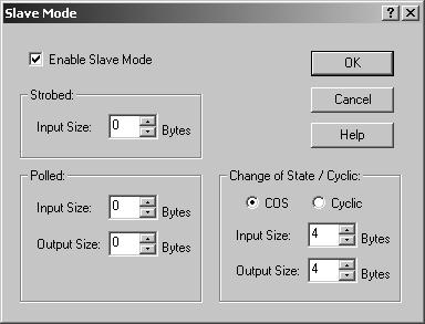 In RSNetWorx for DeviceNet software, double-click the slave scanner to open its properties. 2.