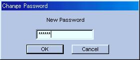 3-3 Address Editor Change Password Sets the administrator password. 1 2 1. New Password... Type a new password into this field.