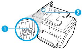 To clean the rollers or separator pad WARNING! Before cleaning the printer, turn the printer off by pressing (the Power button) and unplug the power cord from the electrical socket. 1.