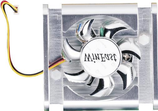 (An example for VGA port) To monitor A Note for the Fan If the heat dissipation device provided is a fan, it is subject to damage if not properly handled.
