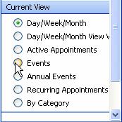 Outlook Calendar - 2003 The Calendar feature in Outlook can be used to add appointments to your own or another person s agenda or to schedule meeting for which you invite other people to attend.