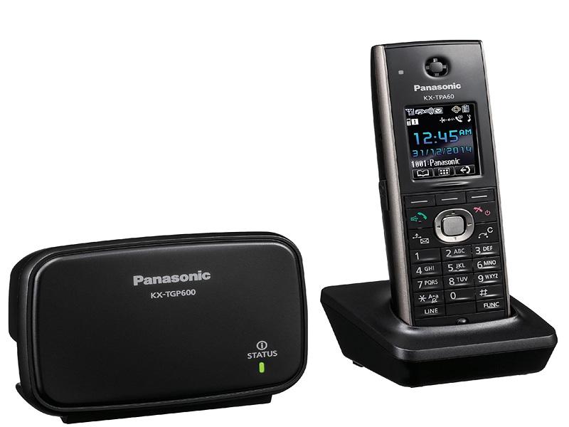 DECT PHONE Panasonic KX-TGP600 The Panasonic TGP600 offers exceptional mobility, versatility, and capacity with its impressive range and its ability to support eight devices at once.