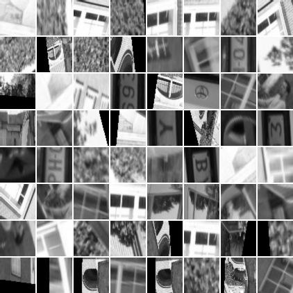 Affine invariant feature descriptors are normally computed by sampling the original grey-scale image in an invariant frame defined from each detected feature, but we instead use only the of the