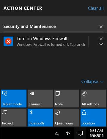 Windows 10: Controlling Windows with gestures Swipe Swipe from the right edge of the screen Drag the right edge of the screen a short way towards the center of the screen.