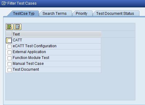 Business Process Attribute Filter Allows to filter Test Cases based on Business Process Attributes like Status Team Members Keywords