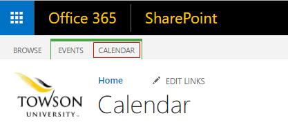 3. The Calendar New Item entry screen will appear. Complete the entries and click Save. Figure 10 Syncing a SharePoint Calendar with Outlook SharePoint calendars can be connected to Outlook.