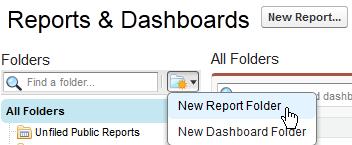 You can: Use the My Personal Custom Reports folder to store your private reports. Store your reports in any folder to which you have access.