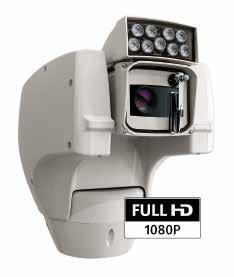 The Full HD camera integrates a 30x optical zoom lens and is able to accurately identify specific details of a scene.