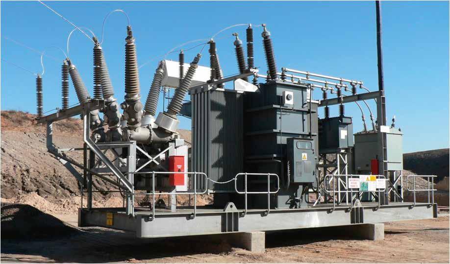 A range of tailor made portable solutions Siemens Portable Power Solutions come fully preconfigured as plug and play substations to be connected to the grid via overhead or isolated cables.