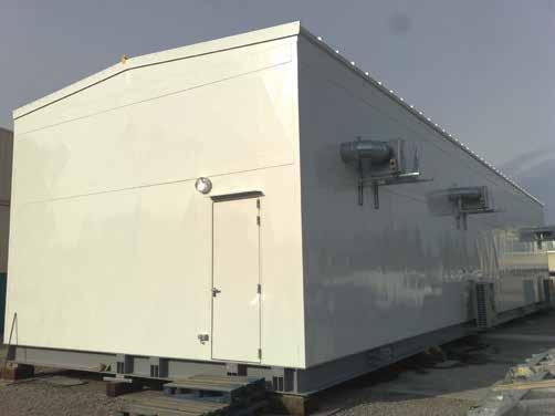 systems The trailer external dimensions are sized to comply with local road transportation restrictions.