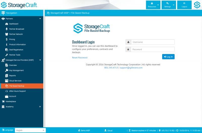 StorageCraft File Backup and Recovery with Backup Dashboard On the Dashboard click Add a new account. Account Details Complete the new account details. 1. Select the service plan. 2.